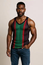 String Vest Africa Mesh Vest Mens Cotton Gym Training Tank Top Tshirt Fish Net