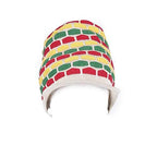 Rasta Hat With Honeycomb Pattern