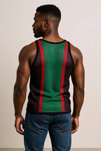 String Vest Africa Mesh Vest Mens Cotton Gym Training Tank Top Tshirt Fish Net